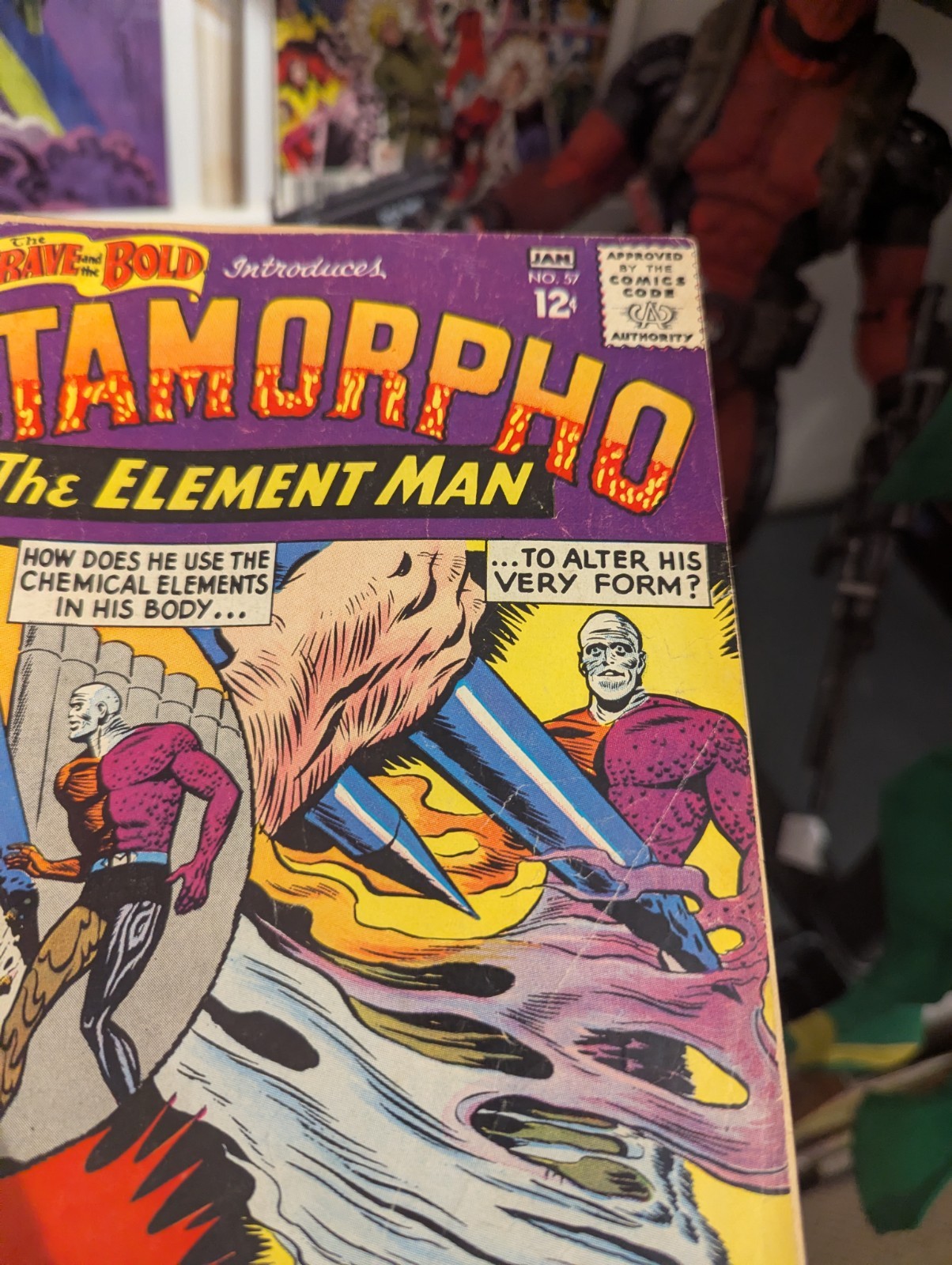 The Brave and the Bold #57 Signed Low Grade 1.0 Silver Age DC Comics 