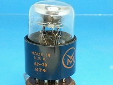 RCA 6AF6 G MAGIC EYE TUBE VOICE OF MUSIC VERY BRIGHT