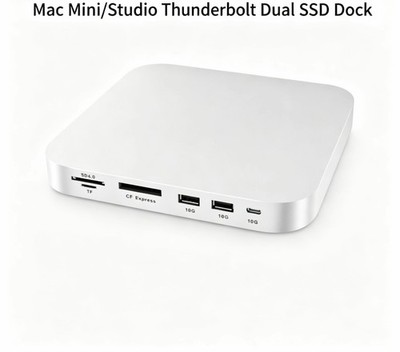 Pro Thunderbolt Dock für Mac Studio Mini SSD M2
