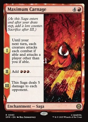 MTG Marvel's Spider-Man SPM Maximum Carnage MINT