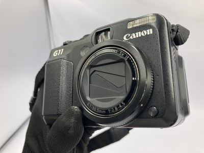 Excellent Canon Powershot G11 Digital Camera Black 10MP 1954 | eBay