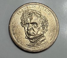 1853-1857 Franklin Pierce Presidential Dollar Coin