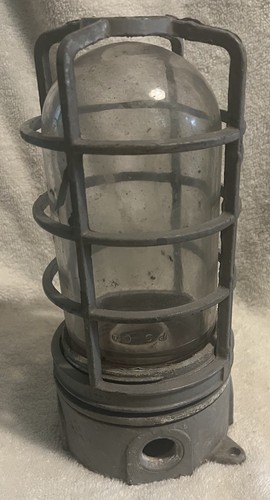 Vintage Industrial Explosion Proof Light By Major