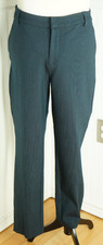 Liverpool Los Angeles Kelsey Knit Trouser Navy Blue Micro Pattern Size 16/33