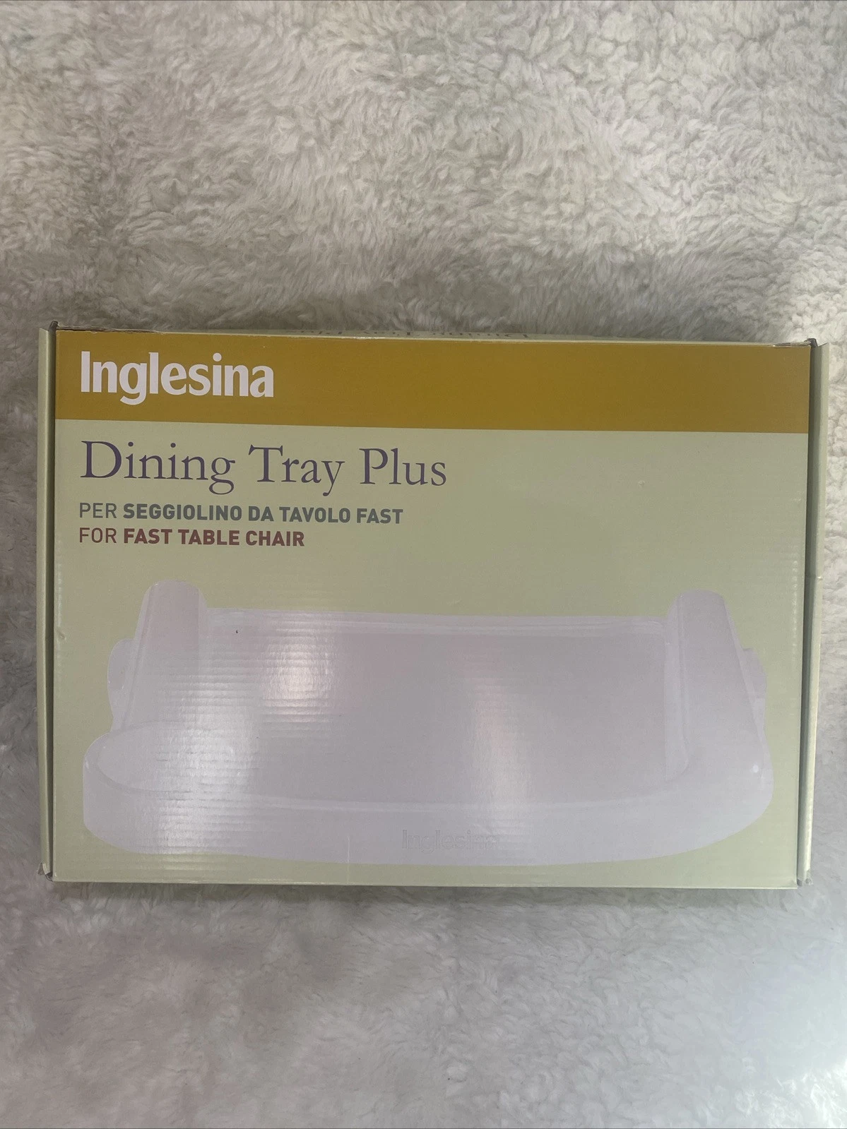 Inglesina Fast Dining Tray Plus Clear Plastic (Open Box)
Opens in a new window or tab