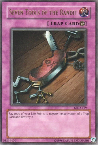 Yu-Gi-Oh!  Seven Tools of the Bandit MRD-EN129 Unlimited holo Super Rate - MP