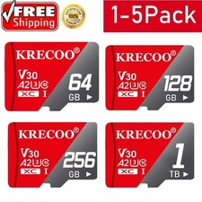 256/1024GB Micro SD Card C10 SDHC Card Memory Card for Phone/Drone/Dash Cam Lot