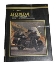 Honda GL1200 Gold Wing Motorcycle Repair Manual 1984-1987 Clymer