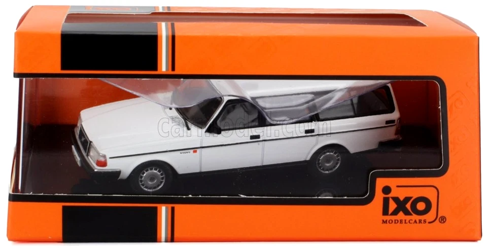 wonderful IXO-diecast-modelcar 1/43 VOLVO 240GL WAGON 1998 - white - Image 2 of 4