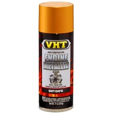 VHT Paint SP404; Engine Metallic 11oz Aerosol Flat Gold Flake 650 deg