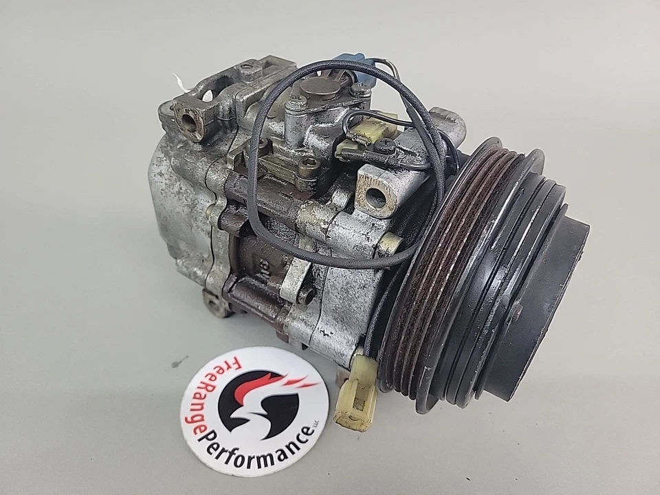 1990-1993 NA Mazda Miata AC Air Conditioning Compressor Denso TV12C 142500-2671 - Image 2 of 4