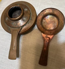 Vintage Megawatt  Holland Trademark Made Copper Burner Fondue