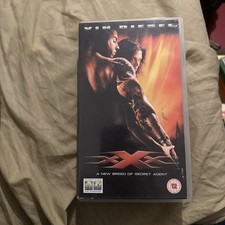 XXX (2002) VHS / Video Cassette - Starring Vin Diesel