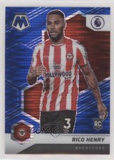 2021-22 Panini Mosaic Premier League Blue Pulsar Prizm Rico Henry #77 1b9b