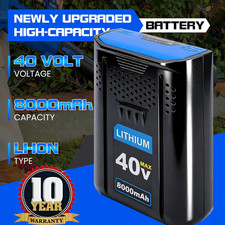8.0Ah Replacement for Kobalt 40V Battery KPM1040A-03 KM4040-06 KM-1640-06 KM1940