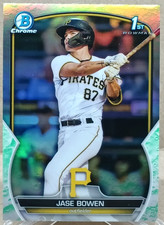 Jase Bowen 2023 Bowman - Chrome Prospects Lunar Glow Refractor #BCP-146