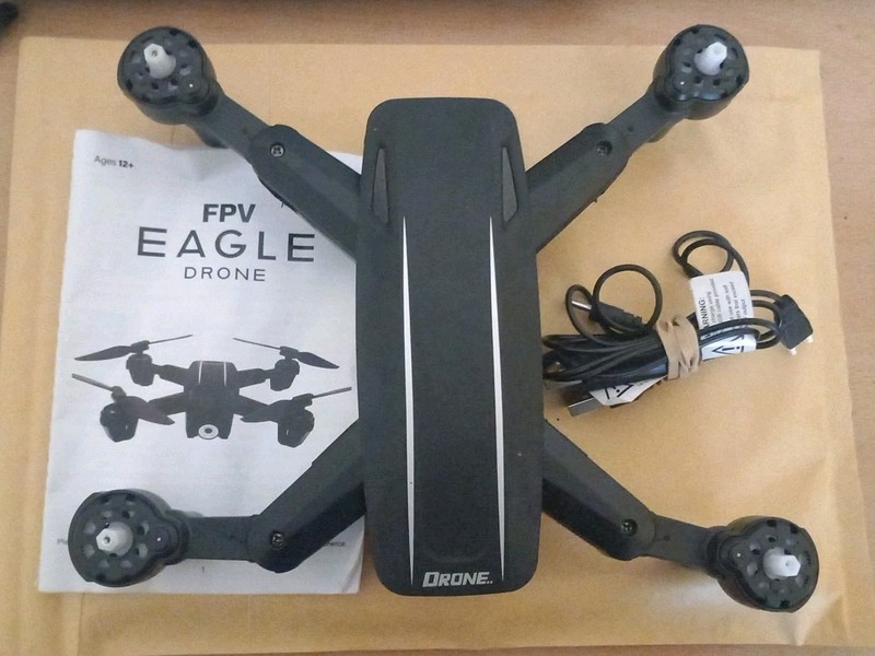 FPV Eagle Drone Red5 Needs Blades and Remote Control