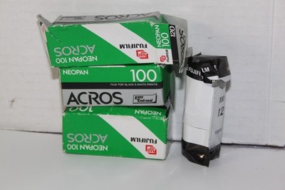 Lot of 4 Fujifilm Neopan Acros 100 Film Expired 2008-09