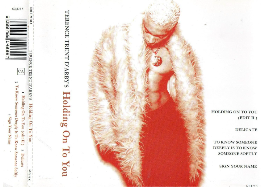 MUSIC CD SINGLE Holding On To You by Terence Trent D'Arby