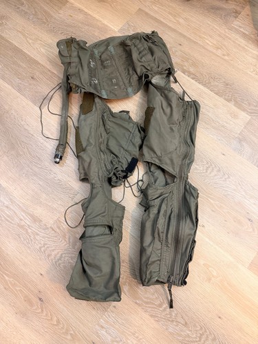 USAF F-4 Phantom Pilot CSU-13B/P Anti-G Suit Personally Worn 10 Years Cold War