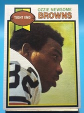 Ozzie Newsome 1979 Topps Rookie Football Card #308 - Cleveland Browns TE. rookie card picture