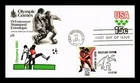 Dr Jim Stamps 1979 Olympic Games 15c Embossed Envelope ArtCraft Cachet FDC