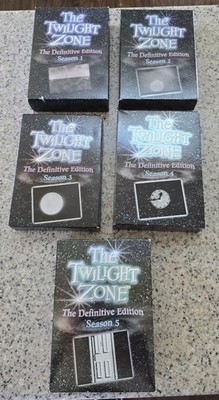 Image Entertainment The Twilight Zone Complete Series Great Box Sleeves Creepy