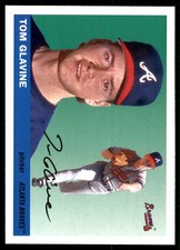 Tom Glavine 2020 Topps Archives #83 Braves MLB READ FREE SHIPPING AutographDen