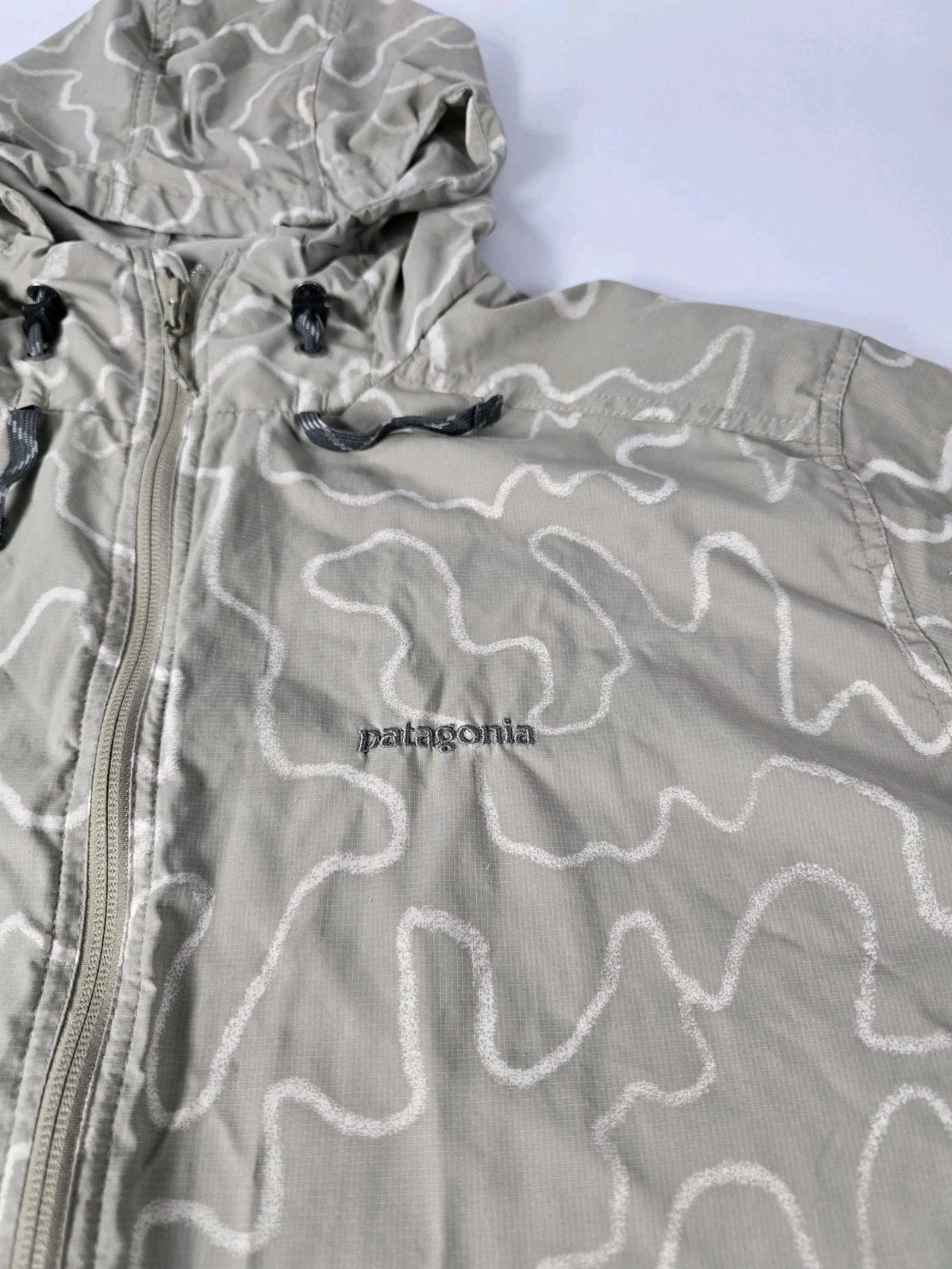 patagonia camo stretch terre planing fishing jacket