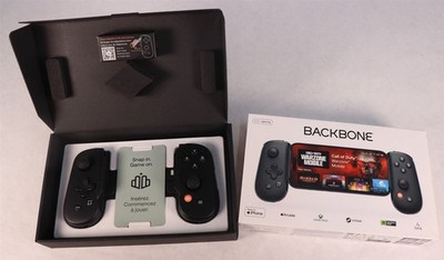 Backbone One 2nd Generation Mobile Gaming Controller BB-02-P-BR Open Box