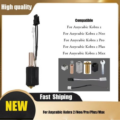 Upgraded Nozzle Hotend Kit For Anycubic Kobra 2/Neo/Pro/Plus/Max 3D Printer SUK