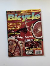 Lowrider Bicycle Magazine November December 1995 Vol 2 #6 Gangster Madness RARE