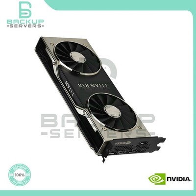 NVIDIA Titan RTX 24GB GDDR6 PCI Express x16 Gaming and AI