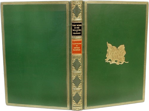 GRAHAME. The Wind In The Willows. Illustrated by Rackham - IN A FINE BINDING ! - Foto 2 di 6