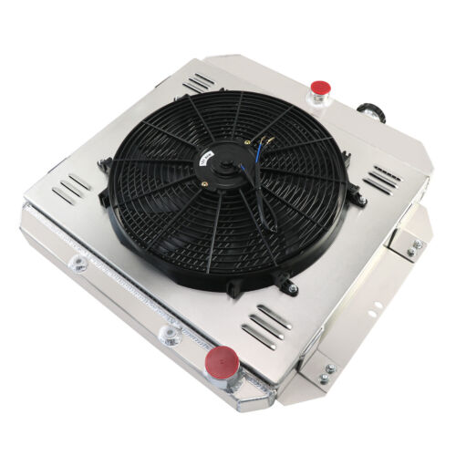 4 Row Radiator Shroud Fan For 1960-1962 1961 Chevy C/K C10 C20 C30 Pickup Truck - Bild 5 von 9