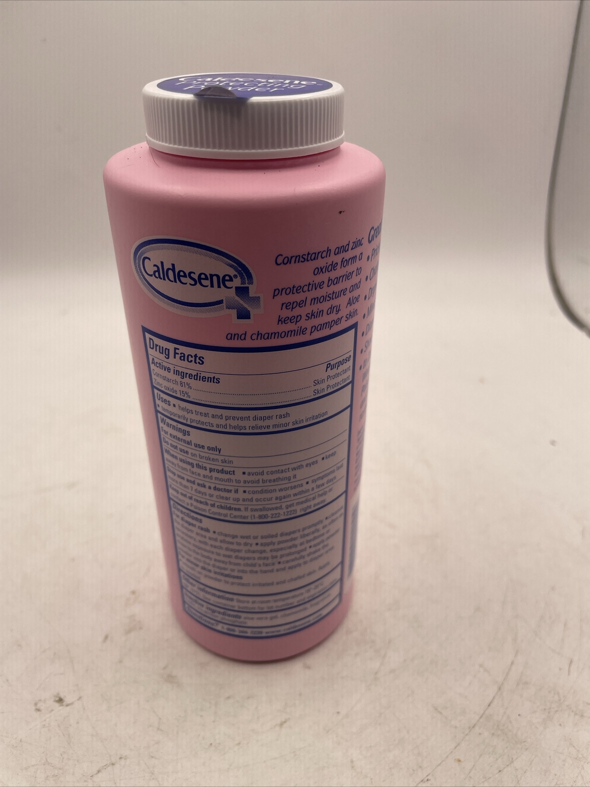 Caldesene Zinc Oxide & Cornstarch Medicated Protecting Powder, FRESH