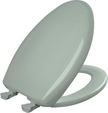 Classic Colors Slow Close Toilet Seat, Easy Clean Hinges and Durable Plastic Sea