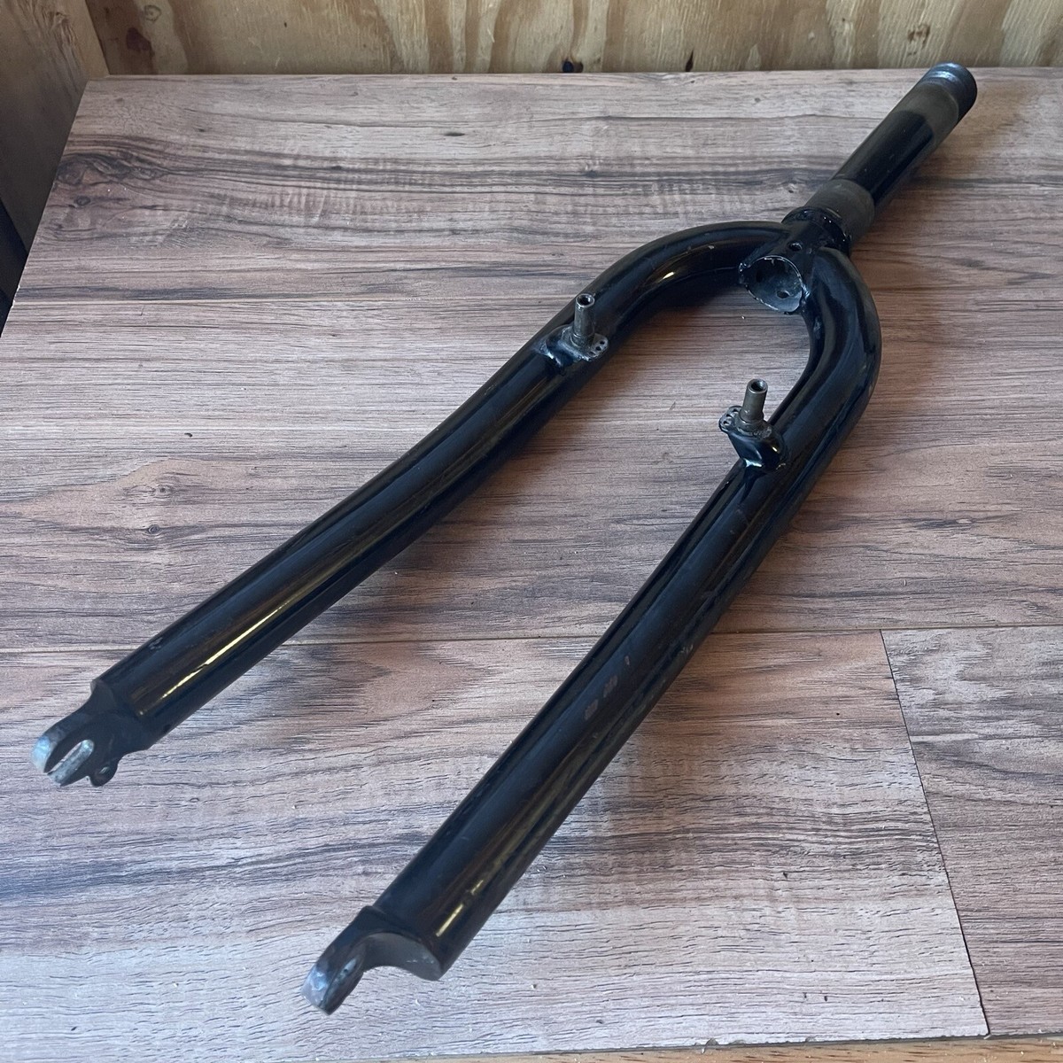 Rare 1 1/4 Oversize Evolution MTB Rigid Fork 26 Threaded 155mm
