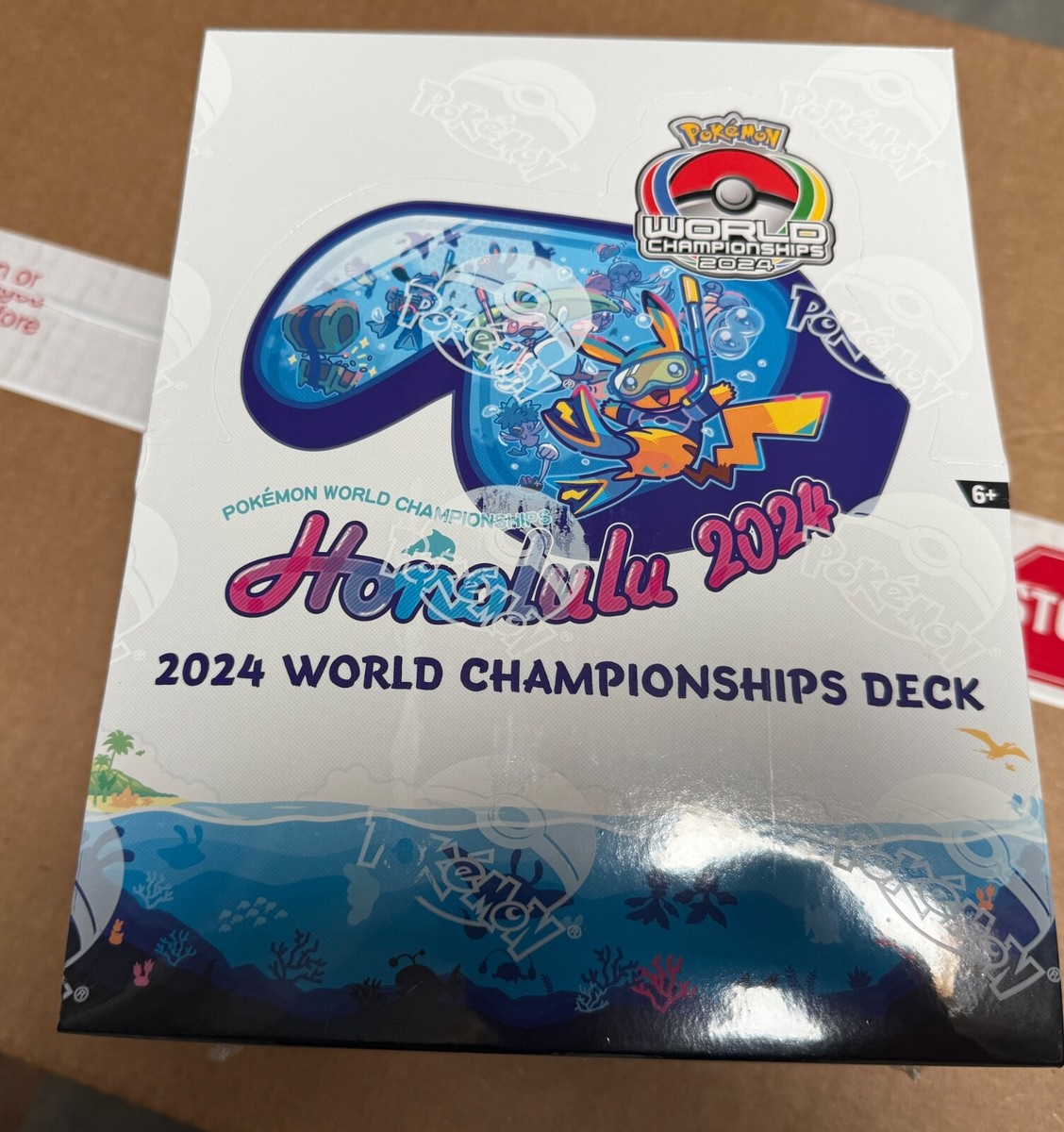 【未開封】ポケモンカード ワールドチャンピオンシップス 2024 デッキセット Pokemon TCG 2024 World Championships DECK DISPLAY BOX