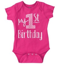 Babies First Birthday Gifts For One Year Old Baby Girls Infant Romper Newborn