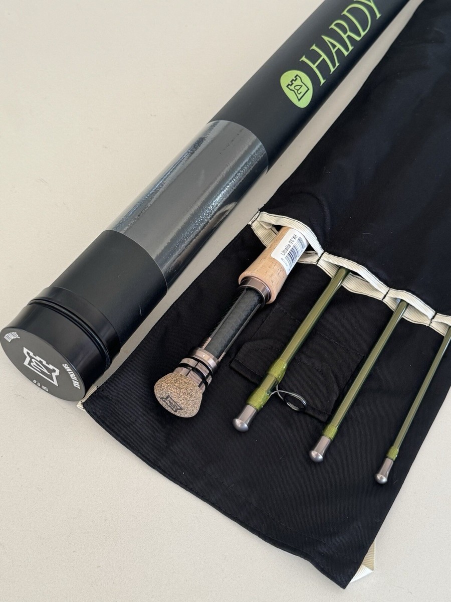 BEAUTIFUL** NEW HARDY 8wt. 9'6in 4pc Ultralite Sintrix NSX Fly Rod
