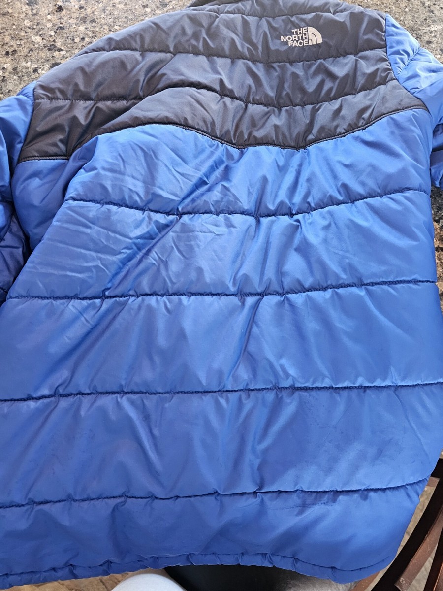 The North Face Youth Large 14/16 Reversible Insulated Blue