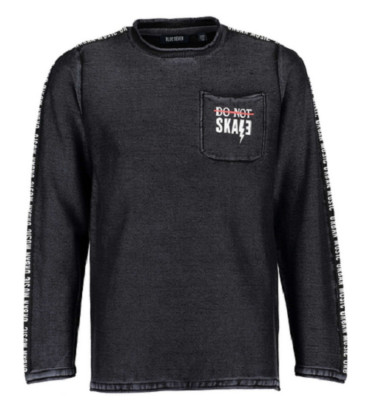 676032 blue seven Knaben Pullover Pulli jeansblau oder anthrazit Neu Gr. 140-176