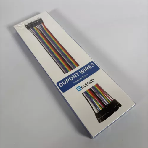 120pcs 20cm Multicolored Dupont Wire 3-40pin M-F M-M F-F Jumper Breadboard Cable