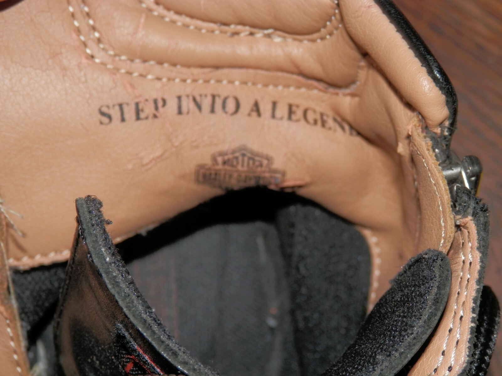 HARLEY DAVIDSON Double Zipper Motorcycle/Biker women … Gem