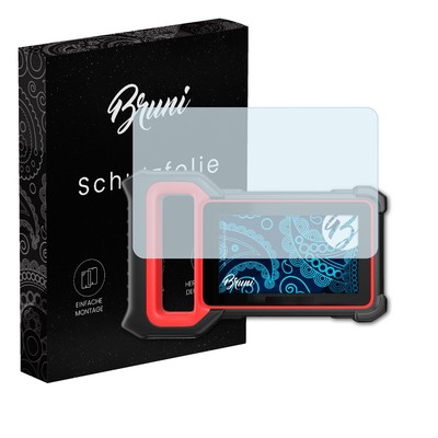 Bruni 2x Folie für Thinkcar ThinkScan Plus S2 Schutzfolie Displayschutzfolie