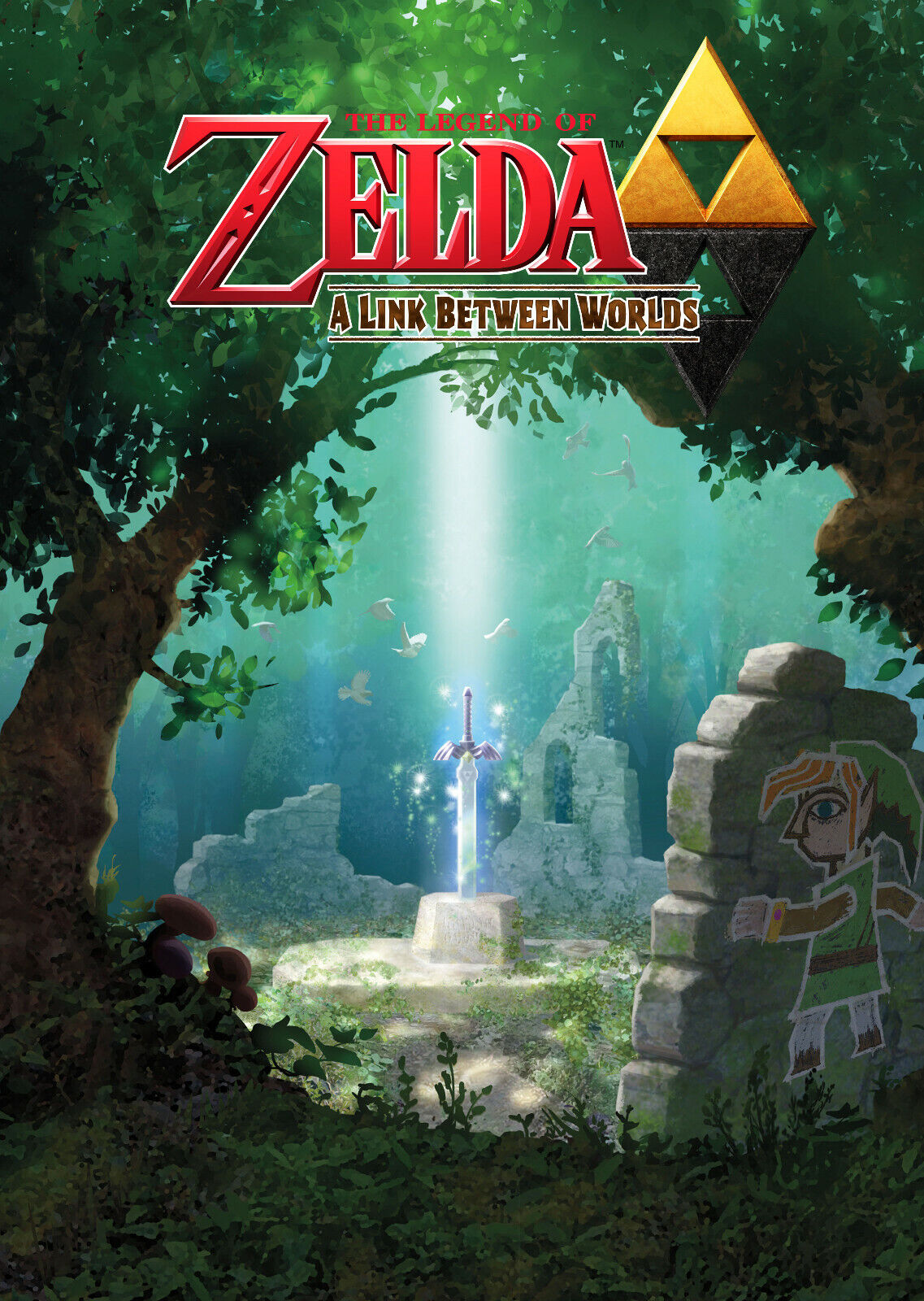 The Legend of Zelda, Custom Box Art, A4 (297x210mm) or 8x10 High