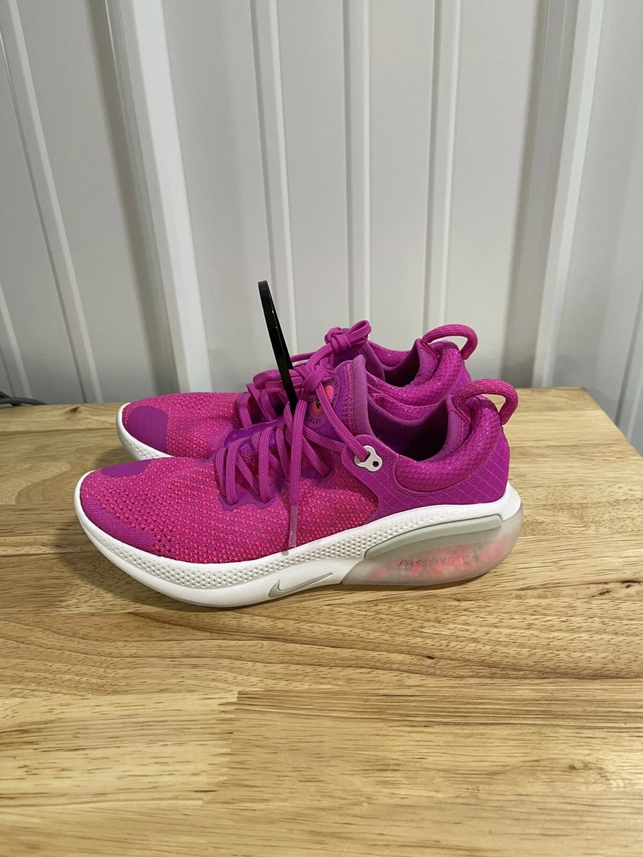 Nike Joyride Run Flyknit Pink White Womens Running Shoes