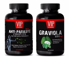 Candida enzymes - ANTI PARASITE – GRAVIOLA COMBO - graviola extract organic