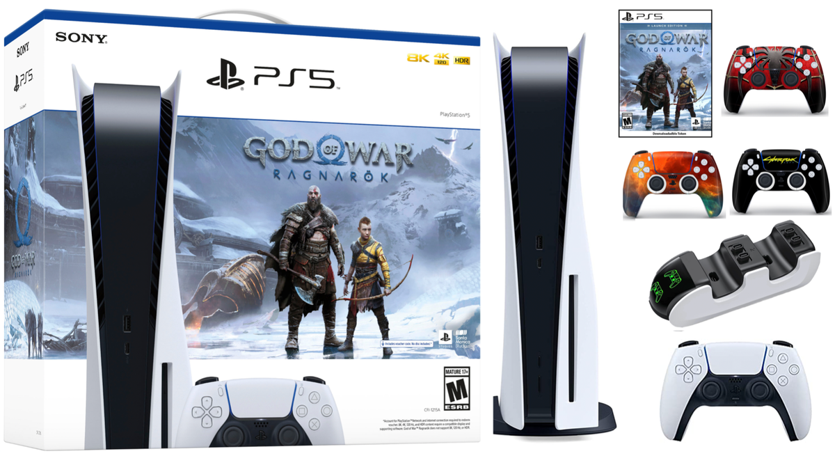 SONY - 【新品未使用】PlayStation 5 God of War 同梱版（通常版） Sony PS5 PlayStation 5 Digital Edition Bundle - God of War
